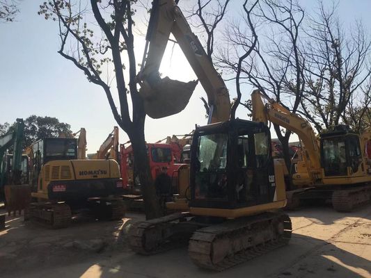 307E เครื่องขุด CAT ที่ใช้ ประสิทธิภาพเชื้อเพลิง เครื่องขุดไฮดรอลิกที่ใช้ ปี 2017