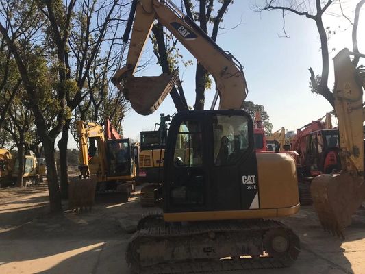 307E เครื่องขุด CAT ที่ใช้ ประสิทธิภาพเชื้อเพลิง เครื่องขุดไฮดรอลิกที่ใช้ ปี 2017