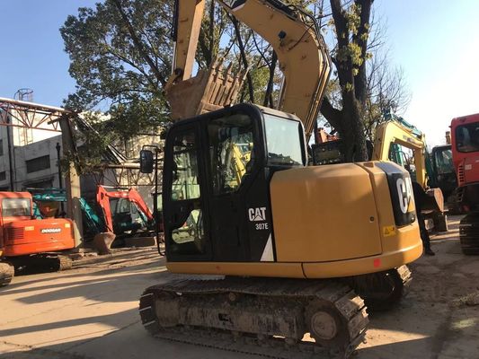 307E เครื่องขุด CAT ที่ใช้ ประสิทธิภาพเชื้อเพลิง เครื่องขุดไฮดรอลิกที่ใช้ ปี 2017