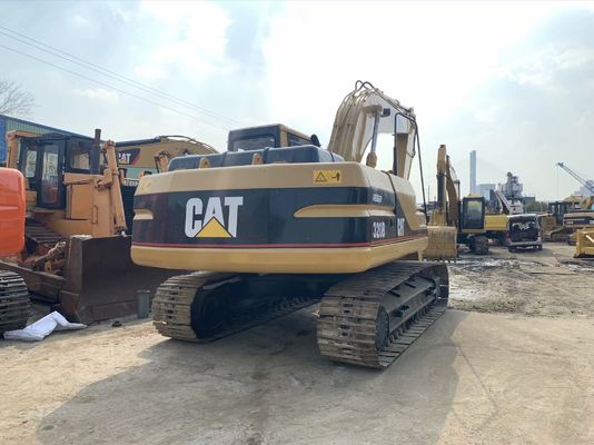 ความแข็งแรงสูง 320B ใช้ CAT Excavator ความปลอดภัยการดําเนินงาน 20 ตัน Excavator