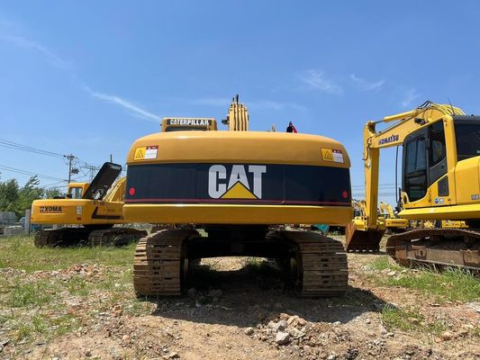 320C เครื่องขุด CAT ที่ใช้แล้ว Caterpillar เครื่องขุด 20 ตัน การดําเนินงานความปลอดภัย