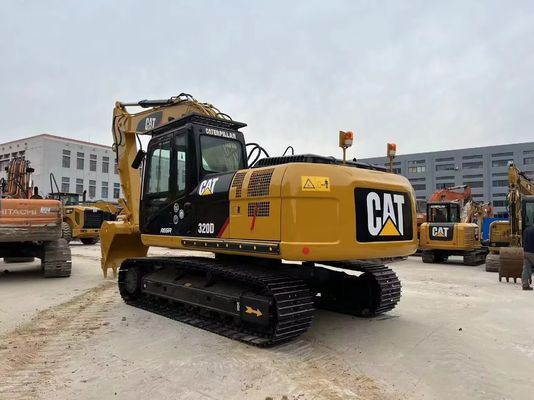 Caterpillar 320D เครื่องขุด CAT มือสอง ผลิตในญี่ปุ่น สําหรับการก่อสร้าง 320B 320C 320D