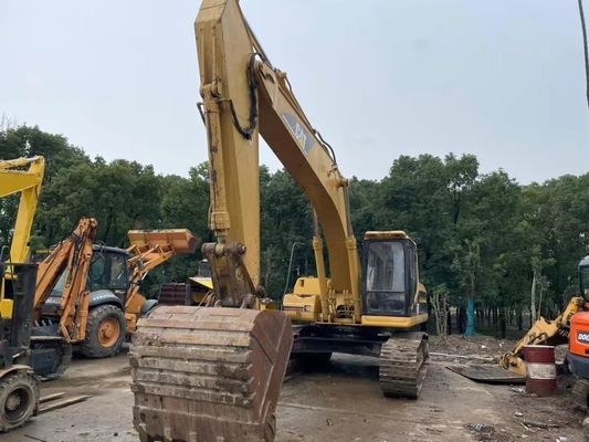 CAT 325BL เครื่องขุดขนาดเล็ก มือสอง การทํางานที่มั่นคง สีเดิม