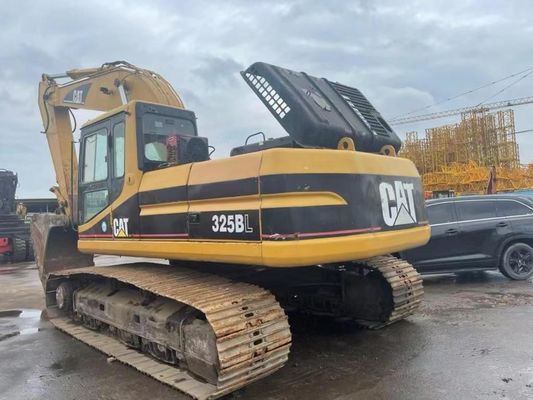 CAT 325BL เครื่องขุดขนาดเล็ก มือสอง การทํางานที่มั่นคง สีเดิม