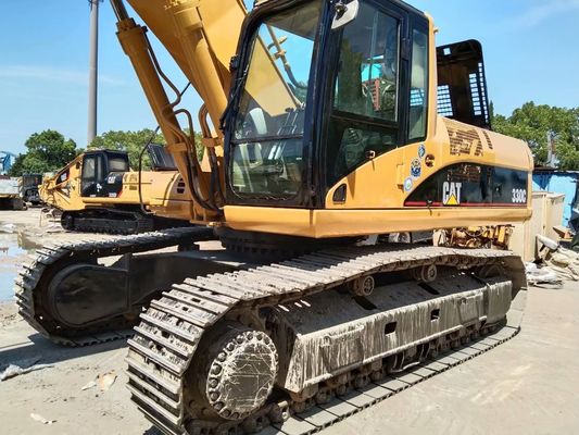 2001 ปีที่ใช้ Crawler จักรยานขุด Caterpillar 330C CAT C9 เครื่อง 250HP
