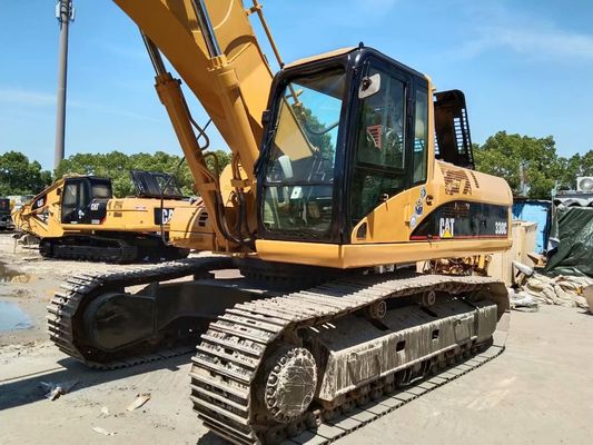 2001 ปีที่ใช้ Crawler จักรยานขุด Caterpillar 330C CAT C9 เครื่อง 250HP