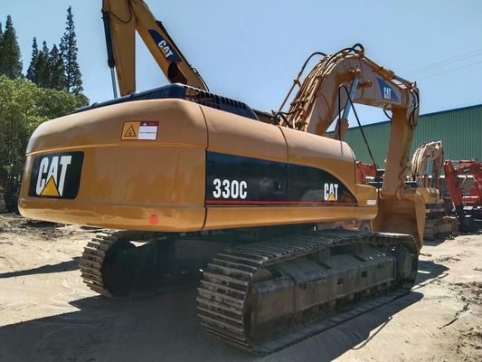 2001 ปีที่ใช้ Crawler จักรยานขุด Caterpillar 330C CAT C9 เครื่อง 250HP