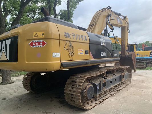 แท้ญี่ปุ่น ใช้ Caterpillar 336D Excavator สภาพดีสําหรับการทําเหมืองแร่