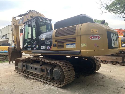 แท้ญี่ปุ่น ใช้ Caterpillar 336D Excavator สภาพดีสําหรับการทําเหมืองแร่