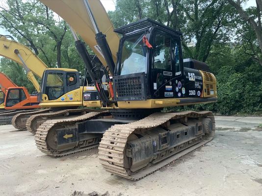 แท้ญี่ปุ่น ใช้ Caterpillar 336D Excavator สภาพดีสําหรับการทําเหมืองแร่