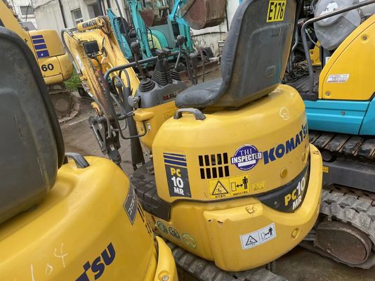 Japan Komatsu PC10MR-2 เครื่องขุดมือสองสําหรับทํางานภายในบ้าน