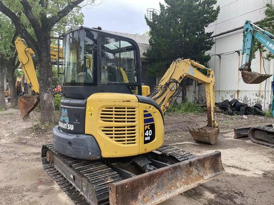 รถโดยสารปิด ใช้ Komatsu Mini Excavator PC40MR-2 PC35MR-2 PC40MR-2