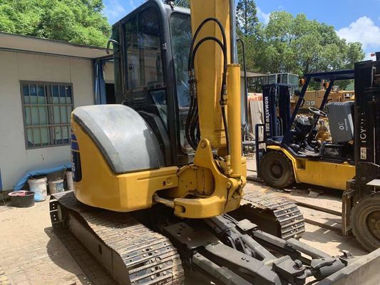 ใช้ PC50MR-2 Komatsu Mini Digger Cab ปิดสําหรับสถานที่ก่อสร้าง