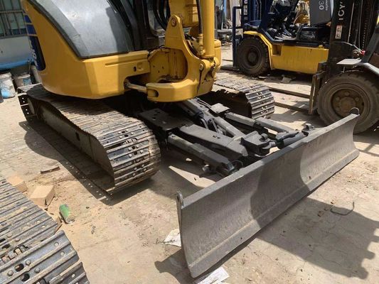 ใช้ PC50MR-2 Komatsu Mini Digger Cab ปิดสําหรับสถานที่ก่อสร้าง