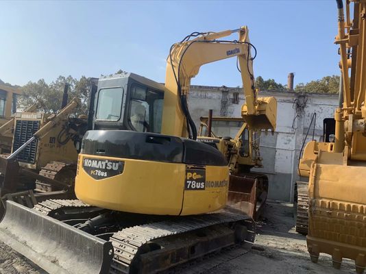 PC78US-6NO เครื่องขุดมือสอง สีเดิม เครื่องขุดมือสอง Komatsu