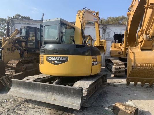 PC78US-6NO เครื่องขุดมือสอง สีเดิม เครื่องขุดมือสอง Komatsu