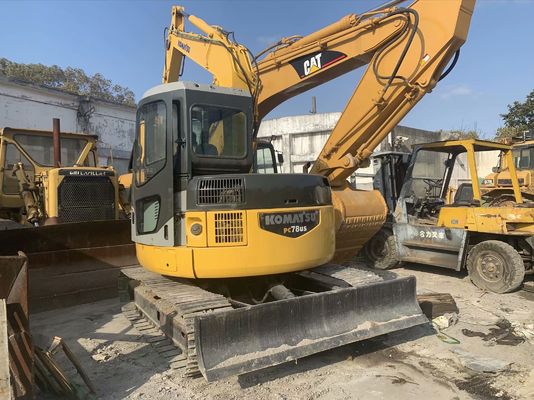 PC78US-6NO เครื่องขุดมือสอง สีเดิม เครื่องขุดมือสอง Komatsu