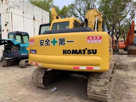 12 ตันใช้ Komatsu PC120-6 รอบคลุม เครื่องขุดไฮดรอลิก การรับประกันความปลอดภัย