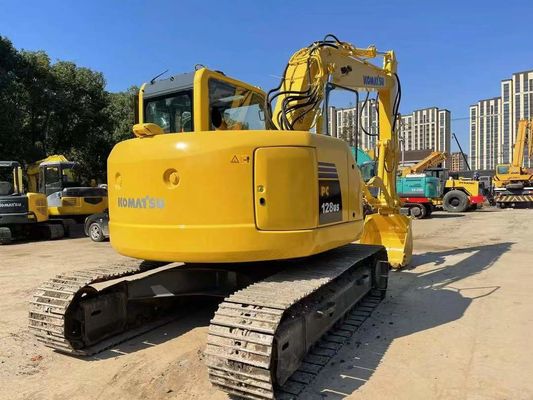PC128US-8 เครื่องขุด Komatsu มือสอง เครื่องขุด ไฮดรอลิก มินิทัมบ์