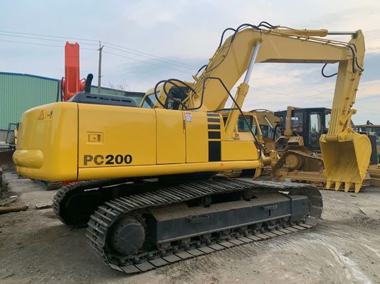 ประสิทธิภาพสูง ใช้ Komatsu PC200 6 Excavator แรงแรง