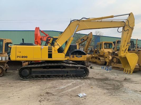 ประสิทธิภาพสูง ใช้ Komatsu PC200 6 Excavator แรงแรง
