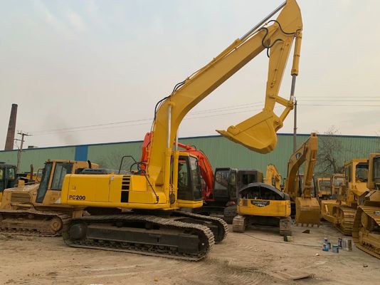ประสิทธิภาพสูง ใช้ Komatsu PC200 6 Excavator แรงแรง