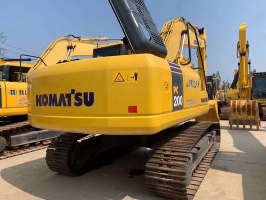 การใช้งานง่าย เครื่องขุด Komatsu PC200-7 แท้ญี่ปุ่น เครื่องขุด 20 ตัน