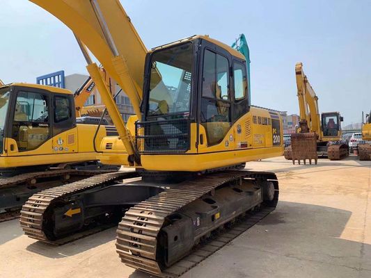 การใช้งานง่าย เครื่องขุด Komatsu PC200-7 แท้ญี่ปุ่น เครื่องขุด 20 ตัน