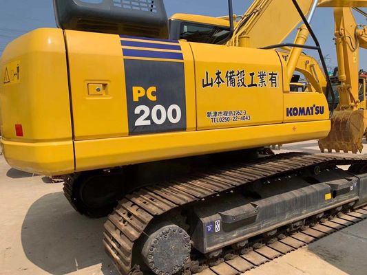 การใช้งานง่าย เครื่องขุด Komatsu PC200-7 แท้ญี่ปุ่น เครื่องขุด 20 ตัน
