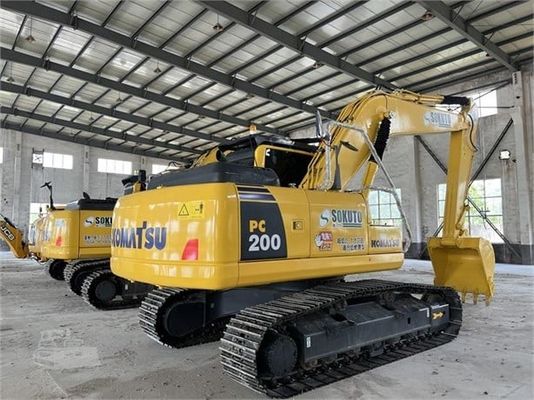 PC200-8 เครื่องขุด Komatsu มือสอง มือสอง ที่ใช้ในประเทศญี่ปุ่น