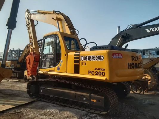 ประเทศญี่ปุ่น ใช้ Komatsu PC220 6 Excavator การทํางานง่ายด้วยหมักไฮดรอลิก