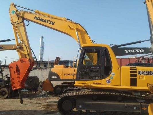 ประเทศญี่ปุ่น ใช้ Komatsu PC220 6 Excavator การทํางานง่ายด้วยหมักไฮดรอลิก