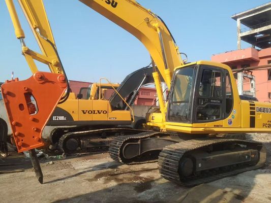 ประเทศญี่ปุ่น ใช้ Komatsu PC220 6 Excavator การทํางานง่ายด้วยหมักไฮดรอลิก