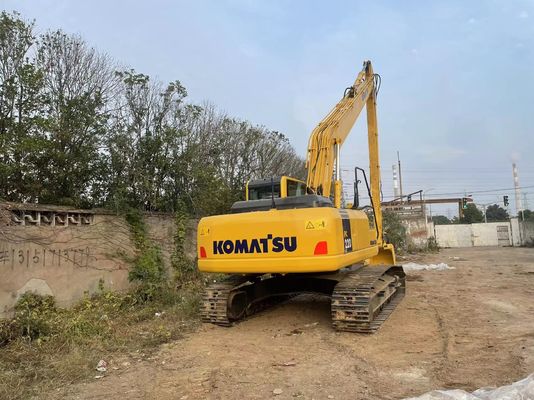 Originla Japan Used Komatsu Excavator PC220-7 Crawler กับแขนยาว 18 เมตร