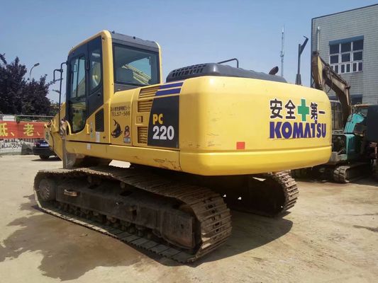 เครื่องขุด PC220-8 แบบยืดหยุ่น เครื่องขุด Komatsu มือสอง สําหรับเอเชียตะวันออกเฉียงใต้