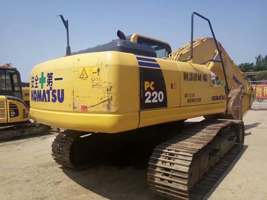 เครื่องขุด PC220-8 แบบยืดหยุ่น เครื่องขุด Komatsu มือสอง สําหรับเอเชียตะวันออกเฉียงใต้