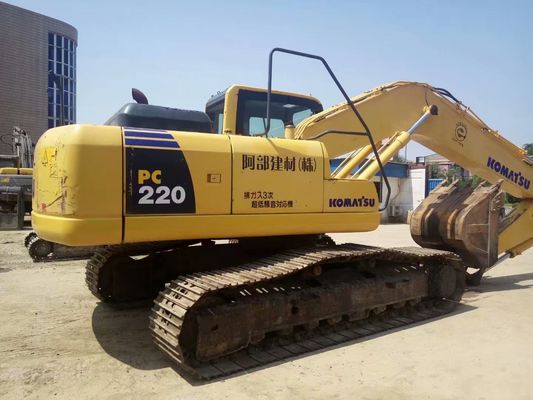 เครื่องขุด PC220-8 แบบยืดหยุ่น เครื่องขุด Komatsu มือสอง สําหรับเอเชียตะวันออกเฉียงใต้