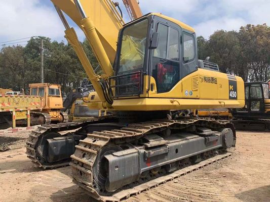 การดําเนินงานความปลอดภัย ใช้ Komatsu Mini Excavator PC450-7 แท้ญี่ปุ่น