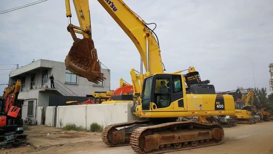 สีเดิม ใช้ Komatsu Excavator PC400-8 Crawler เครื่องขุด 40 ตัน