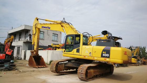 สีเดิม ใช้ Komatsu Excavator PC400-8 Crawler เครื่องขุด 40 ตัน