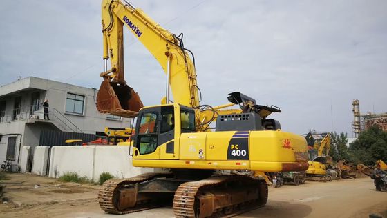 สีเดิม ใช้ Komatsu Excavator PC400-8 Crawler เครื่องขุด 40 ตัน