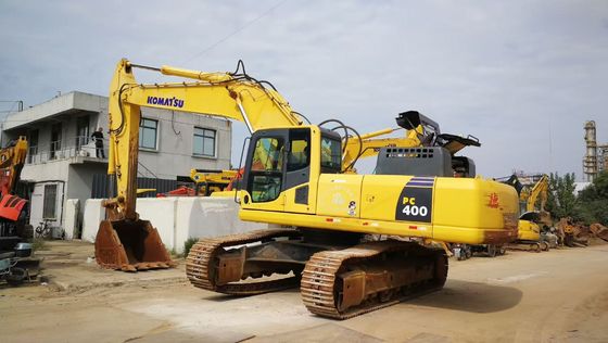 สีเดิม ใช้ Komatsu Excavator PC400-8 Crawler เครื่องขุด 40 ตัน