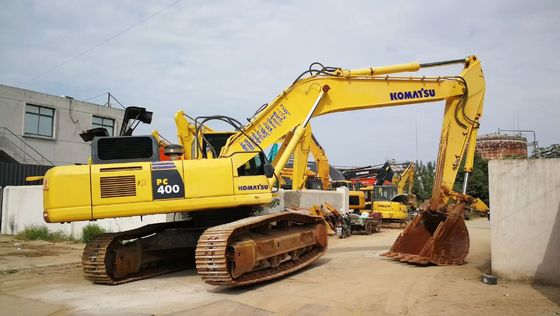 สีเดิม ใช้ Komatsu Excavator PC400-8 Crawler เครื่องขุด 40 ตัน