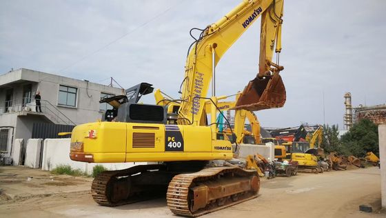 สีเดิม ใช้ Komatsu Excavator PC400-8 Crawler เครื่องขุด 40 ตัน