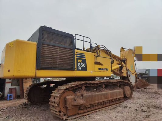 ใช้ Komatsu Crawler Excavator PC850-8EO สําหรับการเหมืองแร่ ปี 2019 แท้ญี่ปุ่น