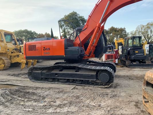 ใช้ Hitachi ZX240HG Crawler ติดเครื่องขุดไฮดรอลิก สีใหม่