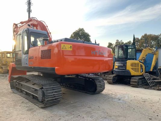 ใช้ Hitachi ZX240HG Crawler ติดเครื่องขุดไฮดรอลิก สีใหม่