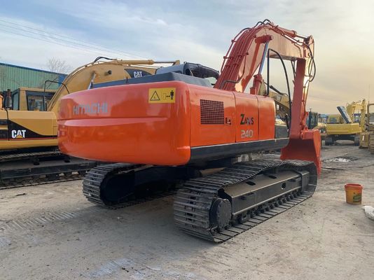 ใช้ Hitachi ZX240HG Crawler ติดเครื่องขุดไฮดรอลิก สีใหม่