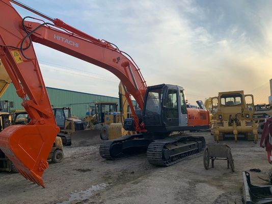 ใช้ Hitachi ZX240HG Crawler ติดเครื่องขุดไฮดรอลิก สีใหม่