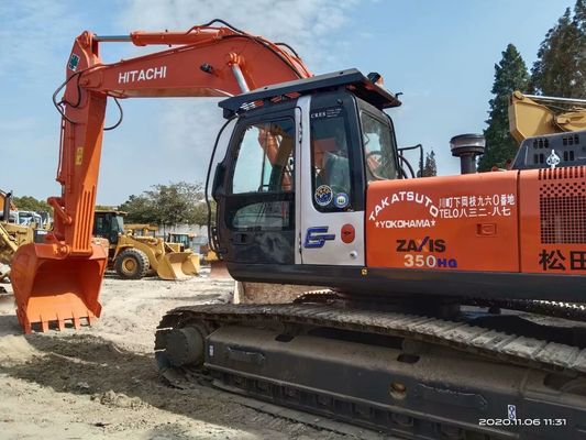 ZX350-3G 35 ตัน ฮิตาชิ Excavator Crawler ZX330-3G ด้วยเครื่องยนต์ที่แรง